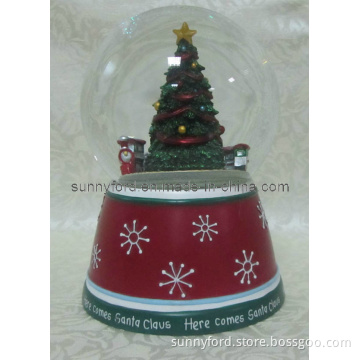 Polyresin Christmas Snow Globe (SFR1652)